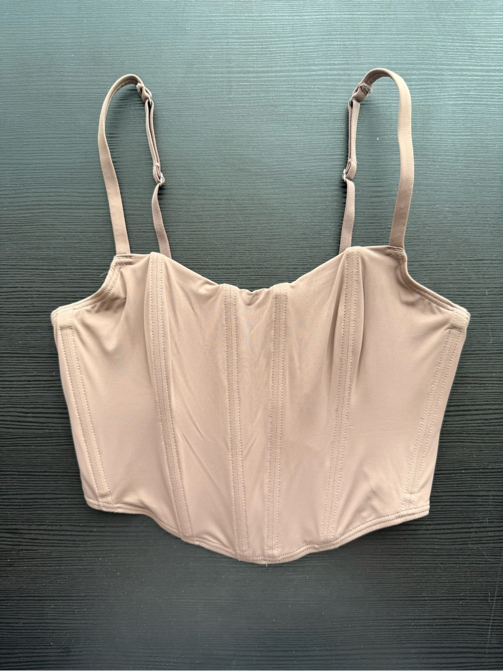 Hollister Bustier / Corset Tank with Adjustable Straps